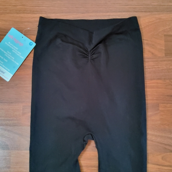 Ingrid & Isabel Maturity Seamless Belly Leggings Size 1 (0-8) Black - Picture 5 of 9